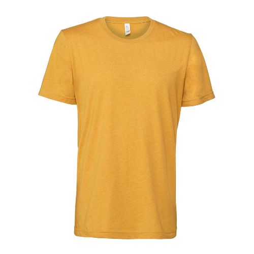 Bella Canvas Unisex Heather Cvc Short Sleeve T-Shirt Heather Mustard